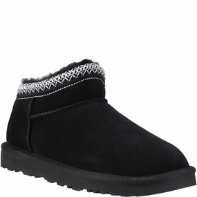 Hush Puppies Sloane Bootie Slipper Lightweight Running Shoes,Slip On Athletic Shoes,Breathable Workout Shoes