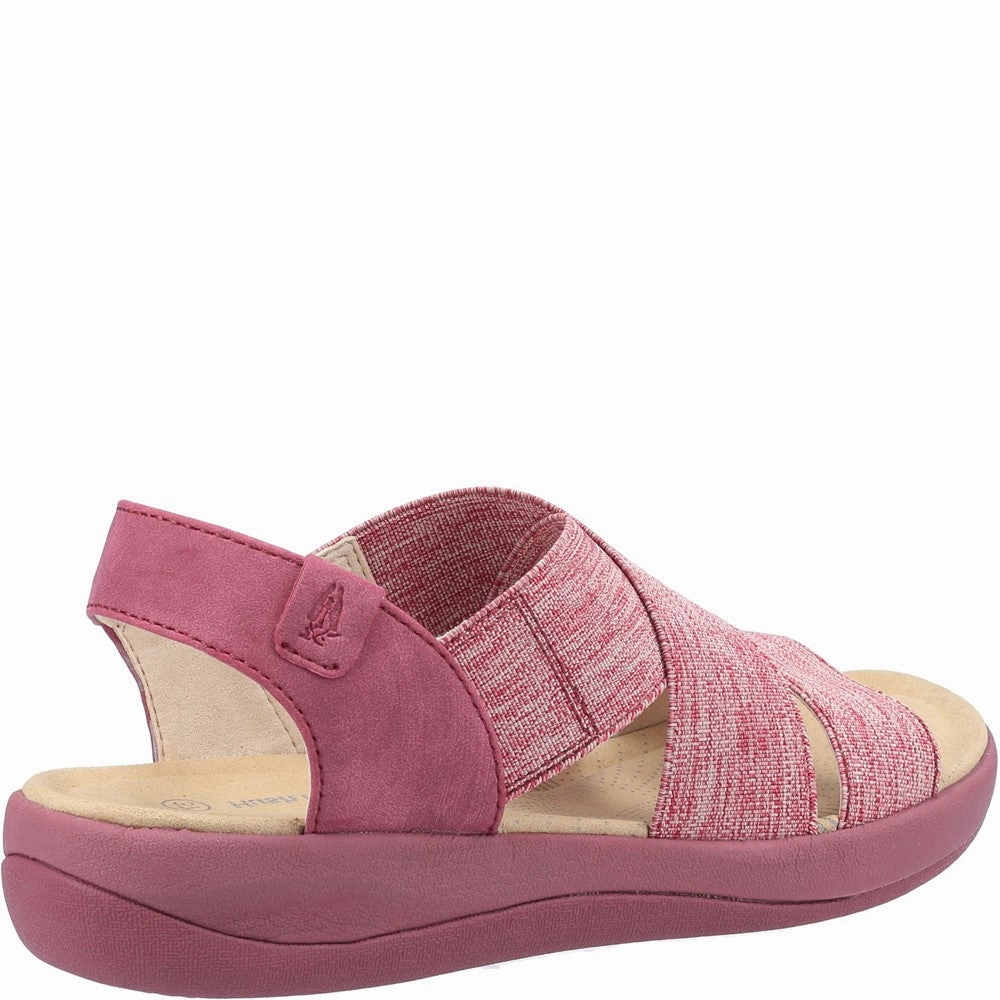 Hush Puppies Sophia Elastic Cross Strap Women's Sneakers Casual Walking Shoes