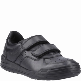 Hush Puppies Sully Touch Fastening Junior School Shoes Kids Athletic Shoes,Toddler Sports Shoes,Youth Casual Shoes