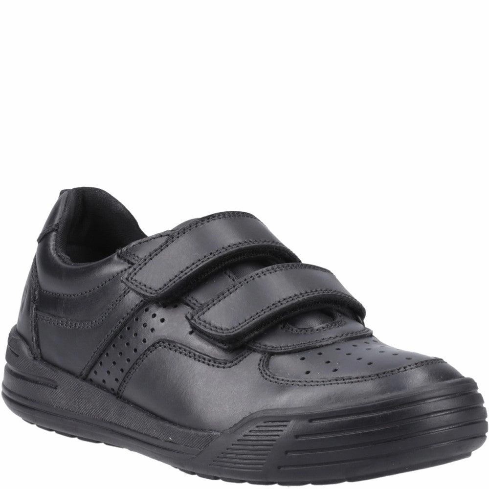 Hush Puppies Sully Touch Fastening Junior School Shoes Kids Athletic Shoes,Toddler Sports Shoes,Youth Casual Shoes
