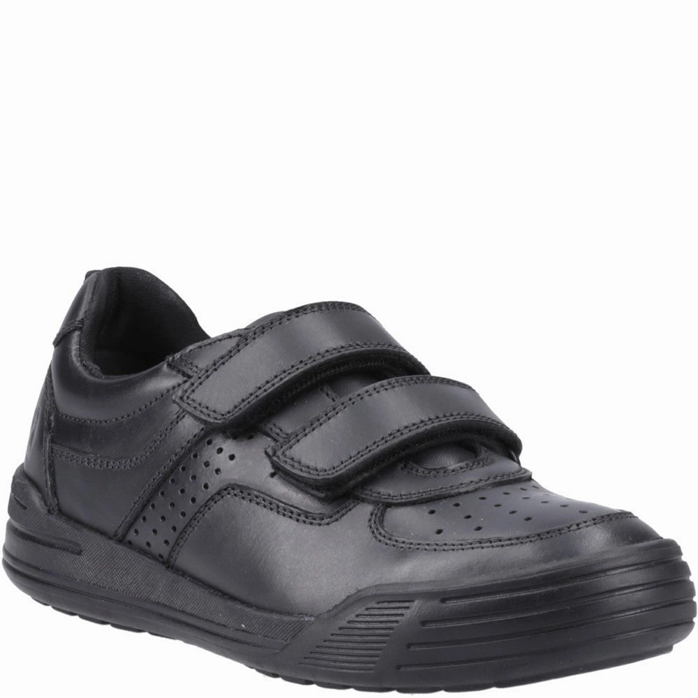 Hush Puppies Sully Touch Fastening Junior School Shoes Kids Athletic Shoes,Toddler Sports Shoes,Youth Casual Shoes