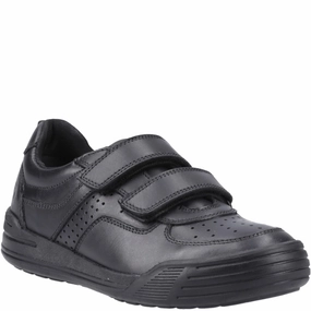 Hush Puppies Sully Touch Fastening Junior School Shoes Kids Athletic Shoes,Toddler Sports Shoes,Youth Casual Shoes
