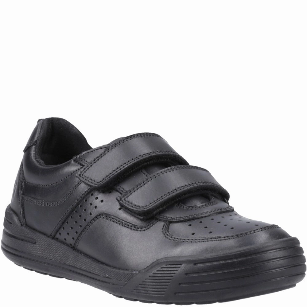 Hush Puppies Sully Touch Fastening Junior School Shoes Kids Athletic Shoes,Toddler Sports Shoes,Youth Casual Shoes