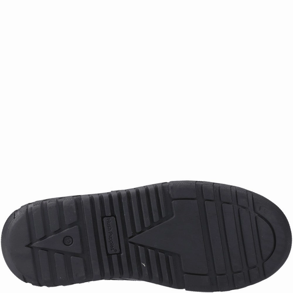 Hush Puppies Sutton Bungee Junior School Shoes Boys SneakersBoys Running Shoes