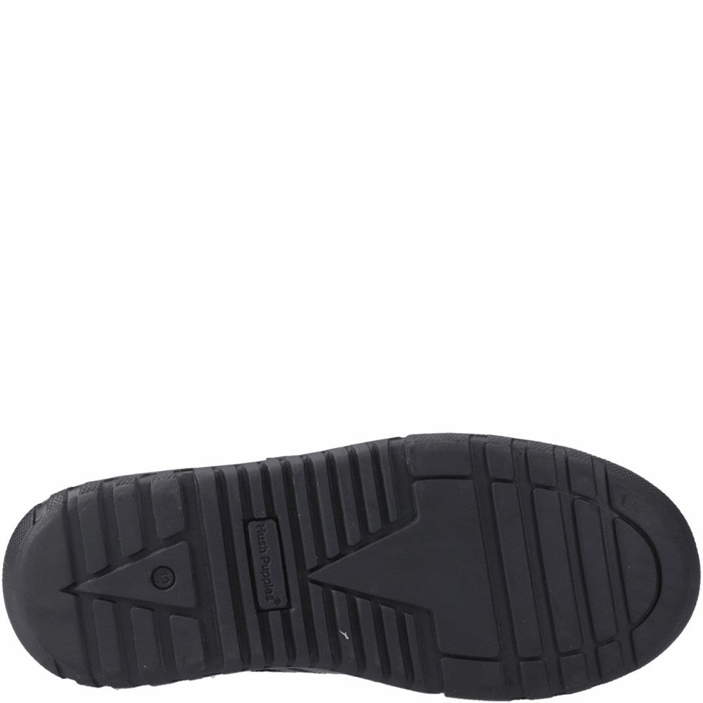 Hush Puppies Sutton Bungee Junior School Shoes Boys SneakersBoys Running Shoes