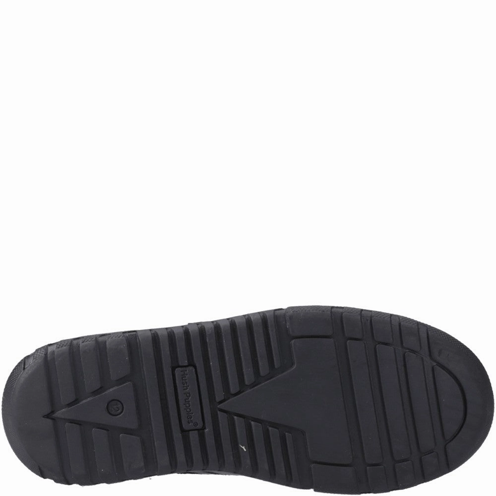 Hush Puppies Sutton Bungee Senior School Shoes Boys SneakersBoys Running Shoes