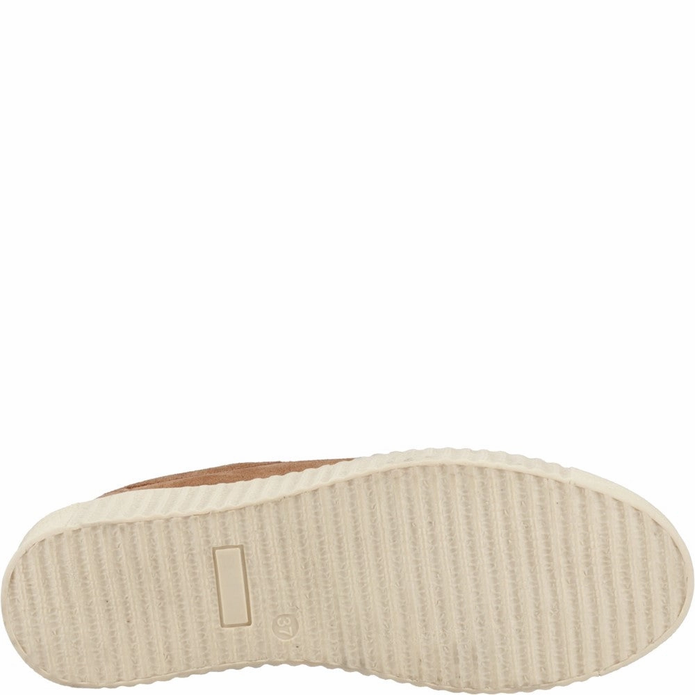 Hush Puppies Tamsin Suede Trainer Women's Sneakers Casual Walking Shoes