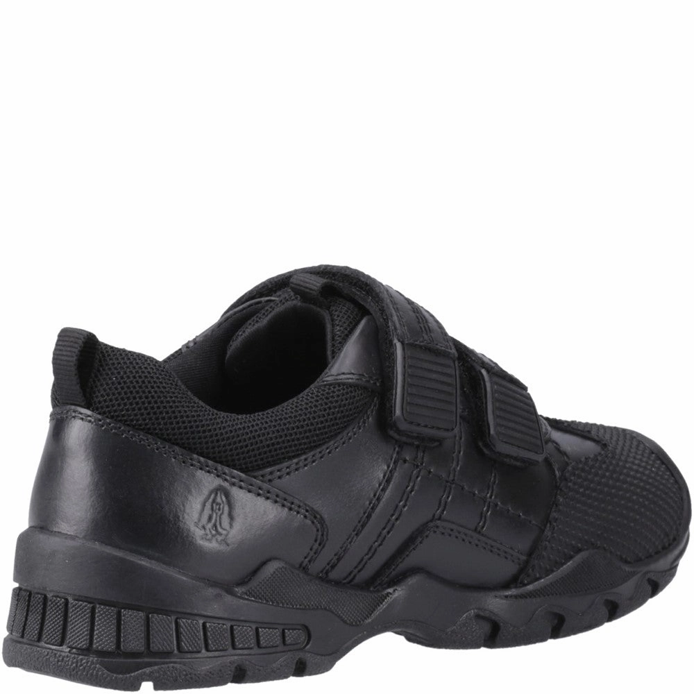 Hush Puppies Tristen Touch Fastening Junior School Shoes Boys SneakersBoys Running Shoes