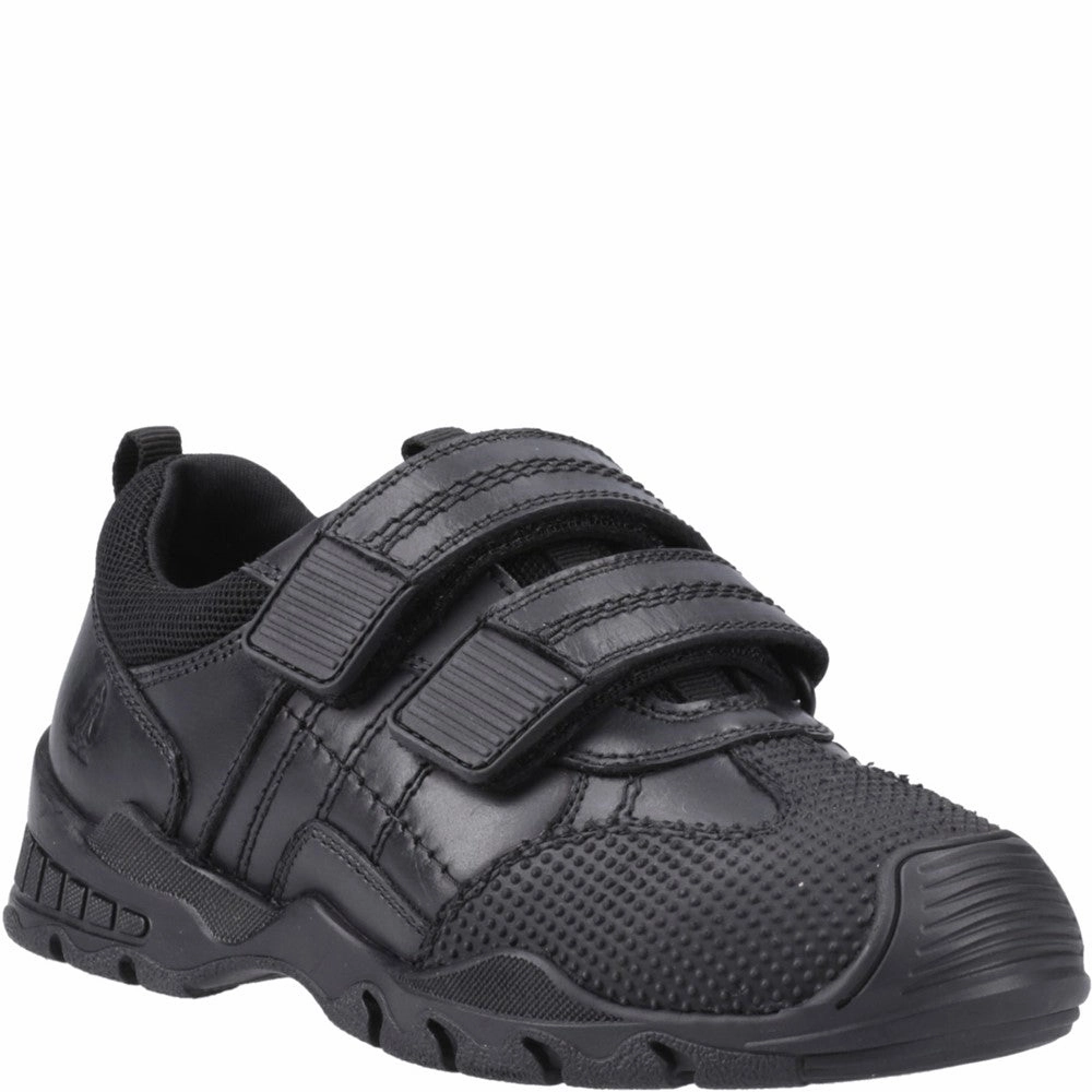 Hush Puppies Tristen Touch Fastening Junior School Shoes Kids Athletic Shoes,Toddler Sports Shoes,Youth Casual Shoes