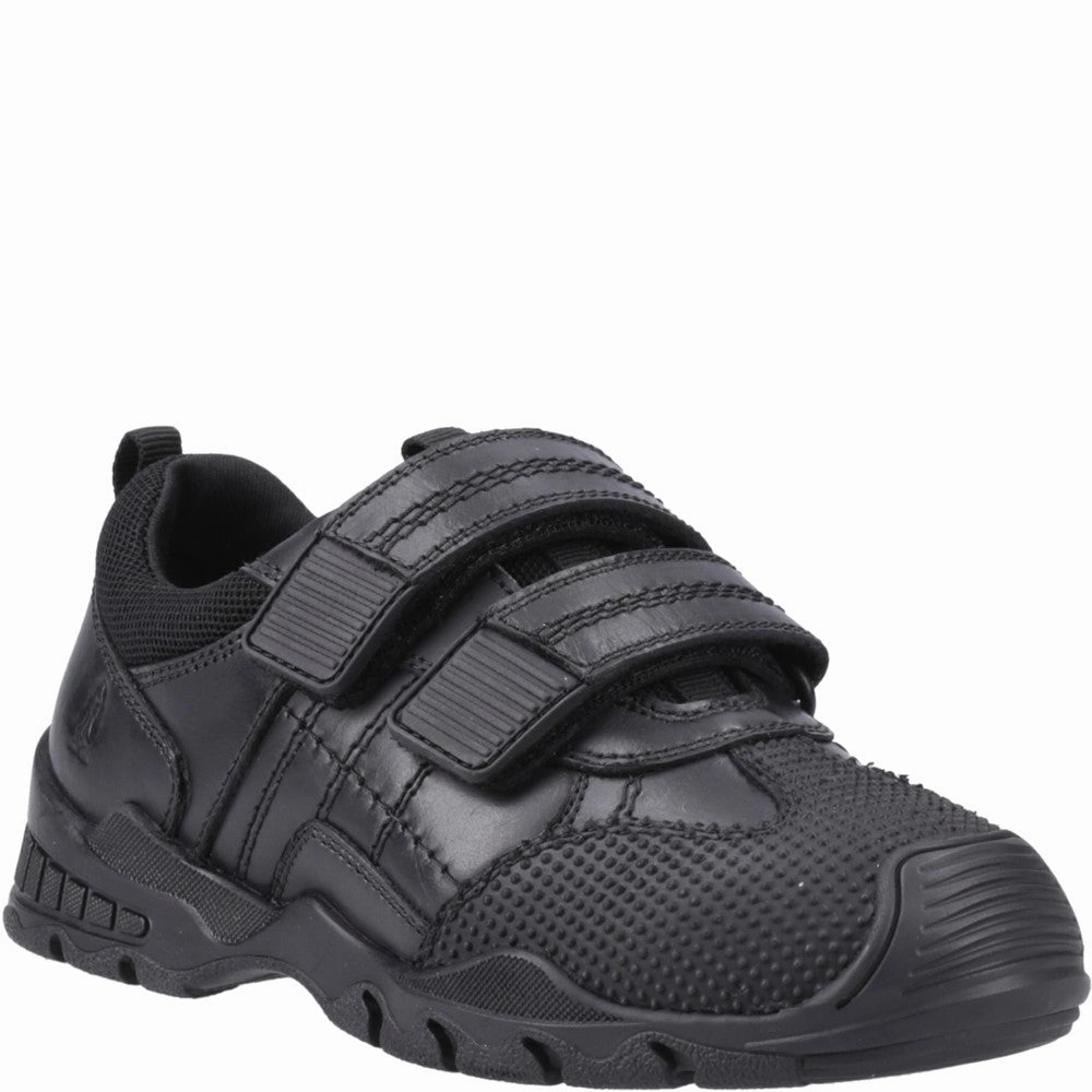 Hush Puppies Tristen Touch Fastening Junior School Shoes Kids Athletic Shoes,Toddler Sports Shoes,Youth Casual Shoes