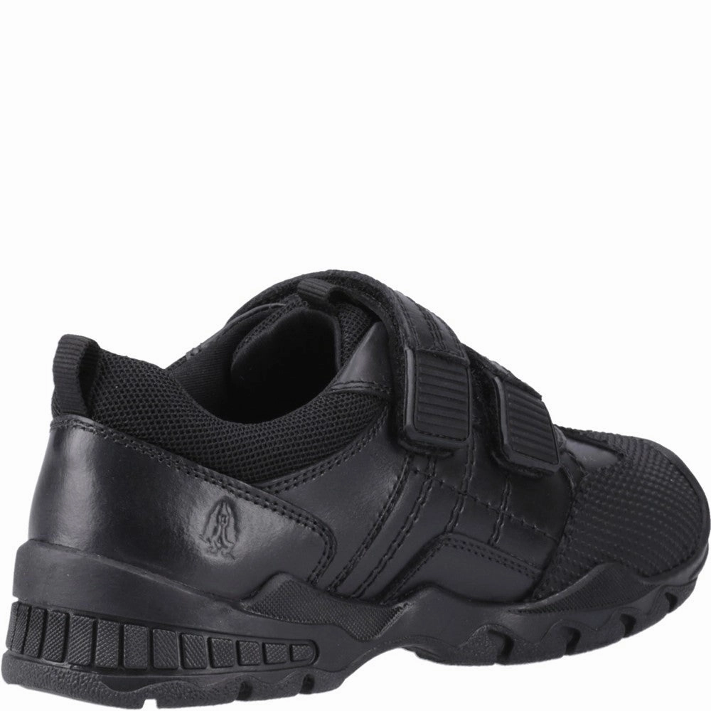 Hush Puppies Tristen Touch Fastening Senior School Shoes Boys SneakersBoys Running Shoes