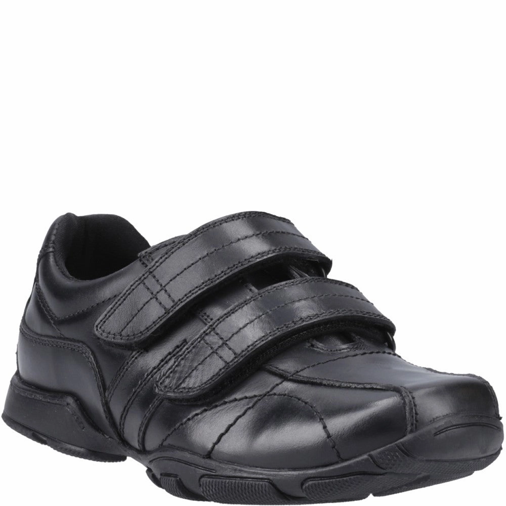 Hush Puppies Vance Touch Fastening Junior School Shoes Kids Athletic Shoes,Toddler Sports Shoes,Youth Casual Shoes