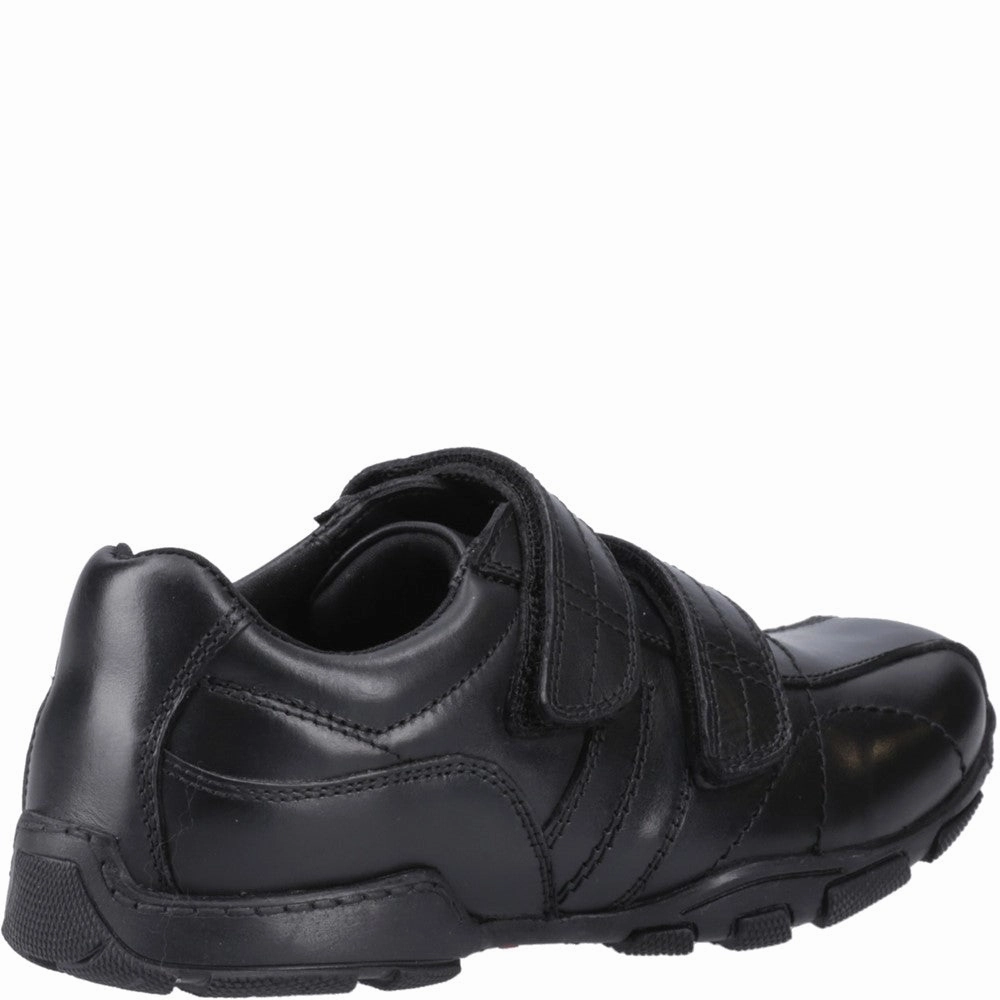 Hush Puppies Vance Touch Fastening Junior School Shoes Boys SneakersBoys Running Shoes