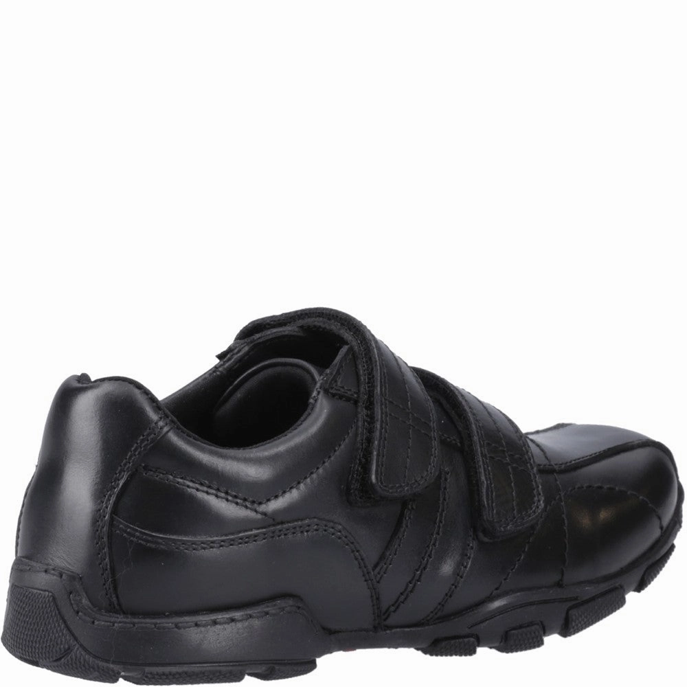 Hush Puppies Vance Touch Fastening Junior School Shoes Boys SneakersBoys Running Shoes