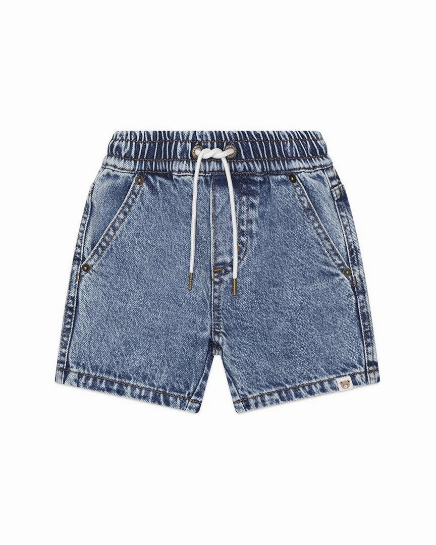 huxbaby Dreamy Denim Short boys athletic shorts, cargo shorts boys