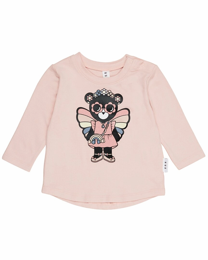 huxbaby Fairy Bear Top ruffle tops girls, long sleeve tees girls