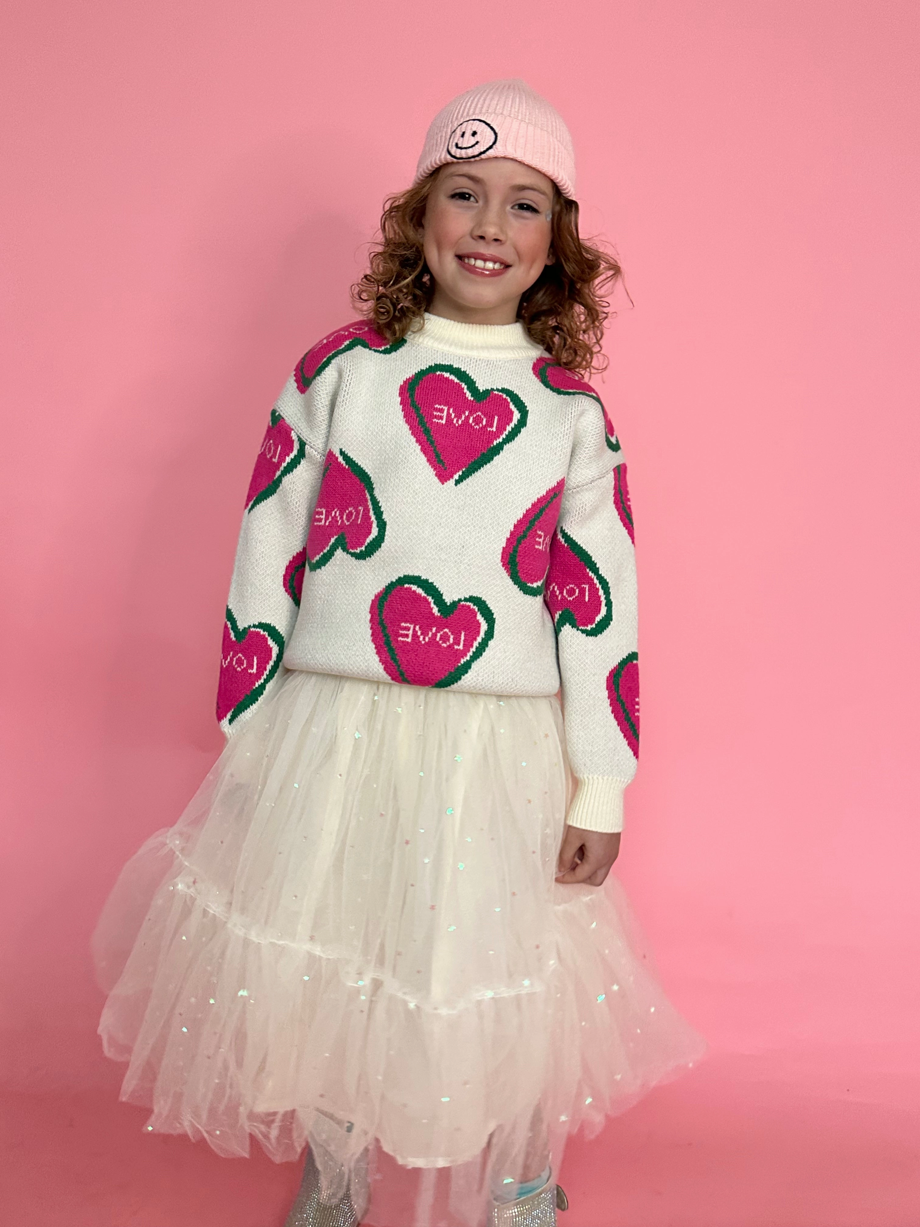 I Love You Sweater girls knit pullovers, cardigan sweaters girls