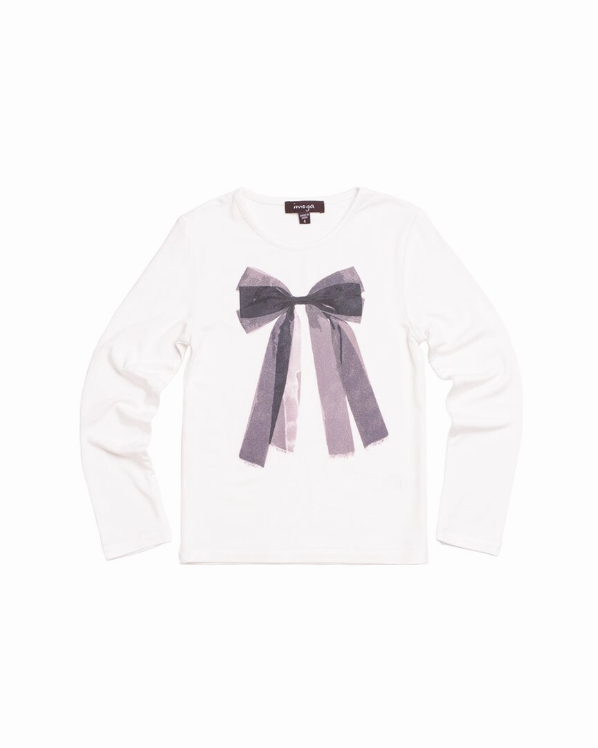 IMOGA Ariana T-Shirt ruffle tops girls, long sleeve tees girls