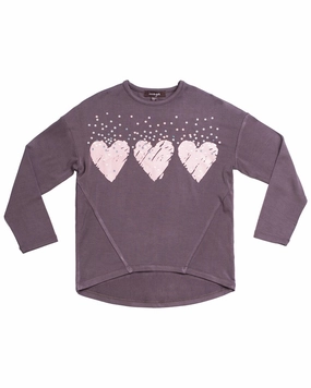 IMOGA Bobby Tunic ruffle tops girls, long sleeve tees girls