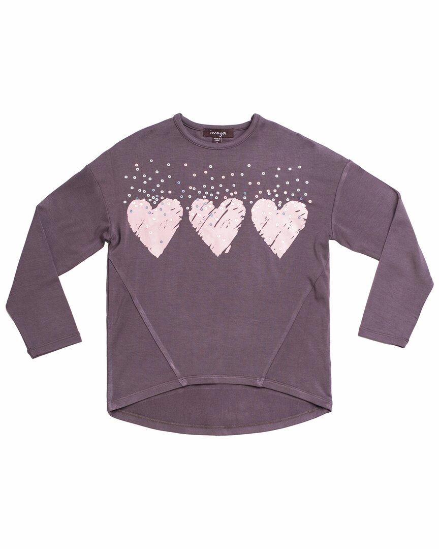 IMOGA Bobby Tunic ruffle tops girls, long sleeve tees girls