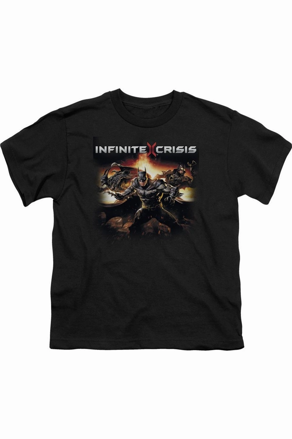 Infinite Crisis Batman Short Sleeve Youth Tee / T-Shirt graphic tees for boys, polo shirts boys