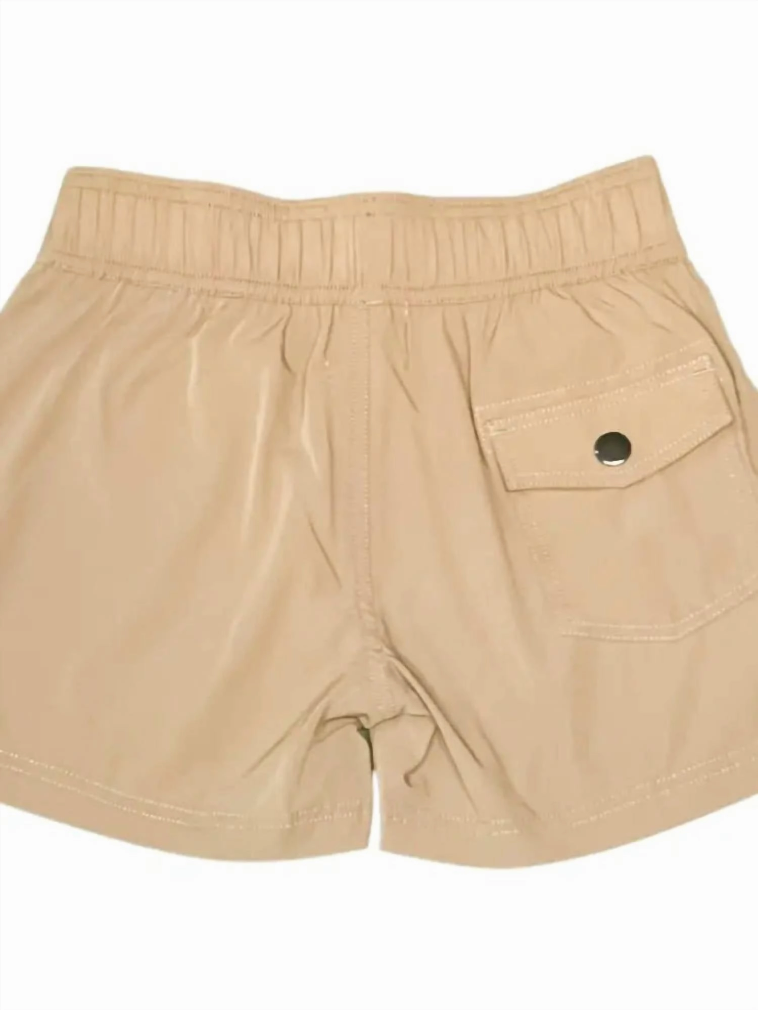 Inlet Performance Short In Khaki Boys Drawstring Athletic Shorts