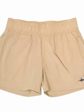 Inlet Performance Short In Khaki boys athletic shorts, cargo shorts boys