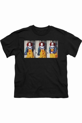 It 1990 Joke Short Sleeve Youth Tee / T-Shirt graphic tees for boys, polo shirts boys