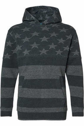 J. America Youth Triblend Fleece Hooded Sweatshirt winter jackets for boys, lightweight puffer boys