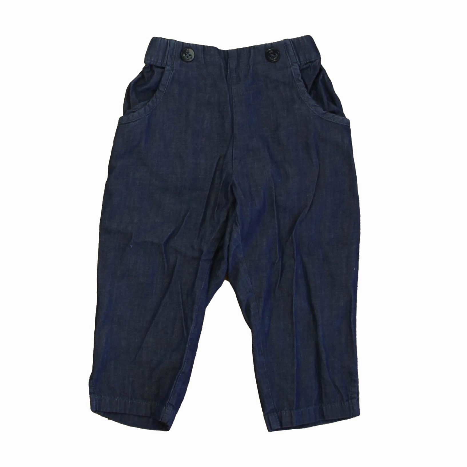 Jacadi Girls Blue Pants boys jogger pants, school uniform pants boys