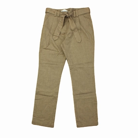 Jacadi Girls Brown Pants boys jogger pants, school uniform pants boys