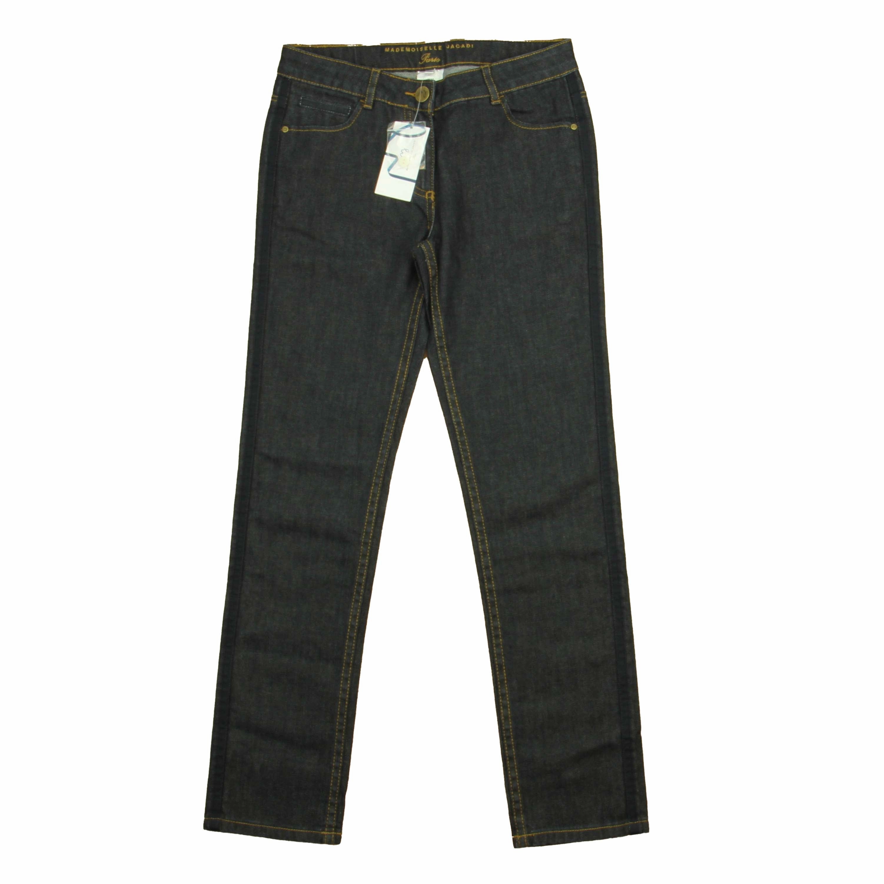 Jacadi Girls Dark Blue Jeans boys jogger pants, school uniform pants boys