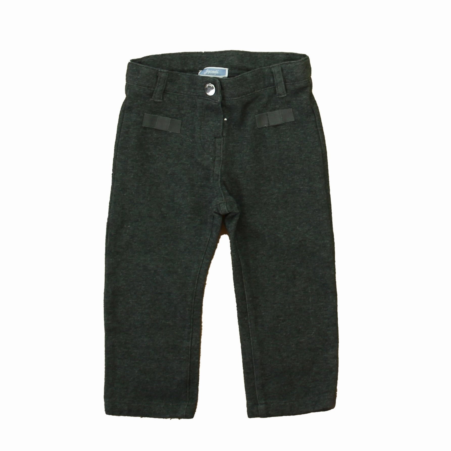 Jacadi Girls Gray Jeggings boys jogger pants, school uniform pants boys