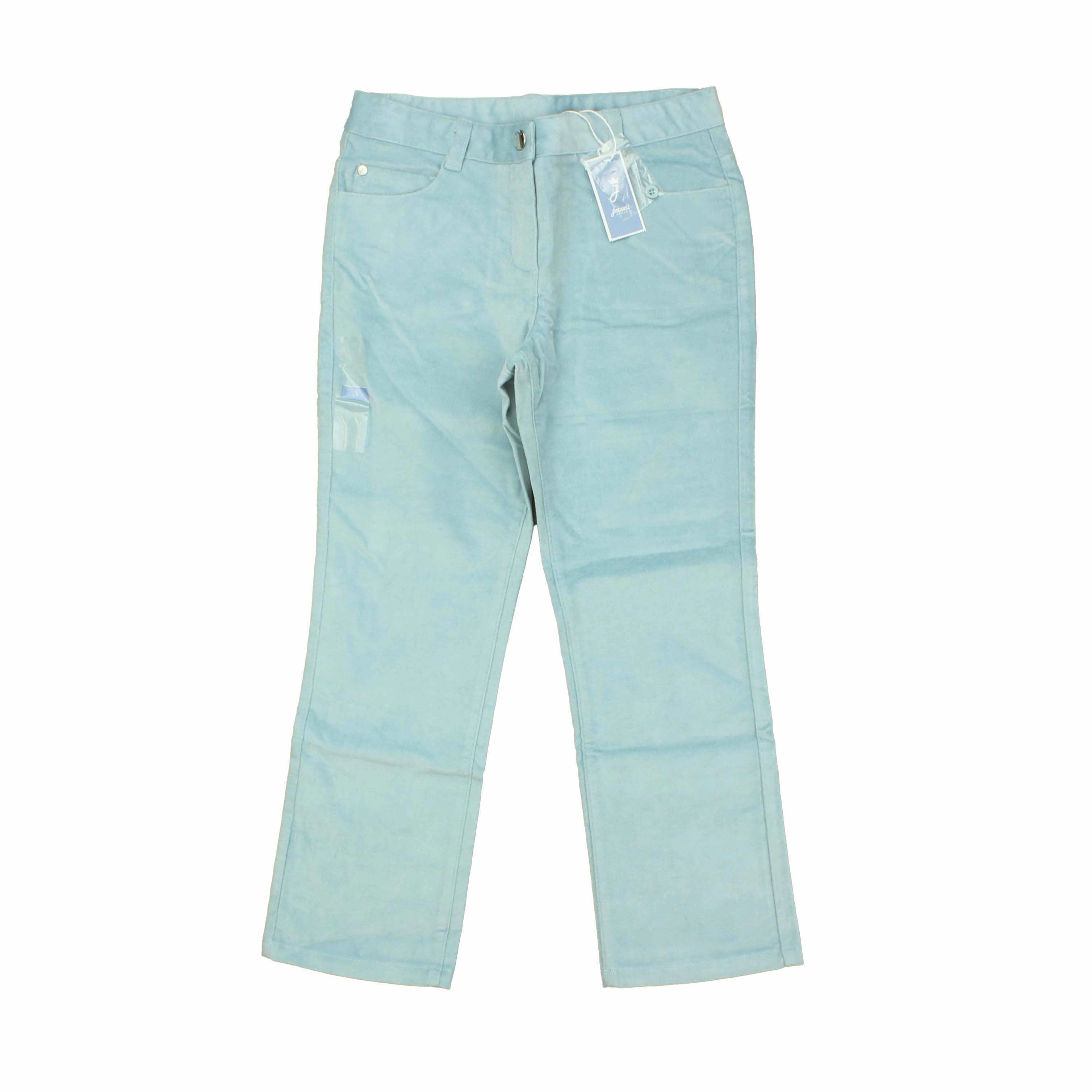 Jacadi Girls Light Blue Pants boys jogger pants, school uniform pants boys