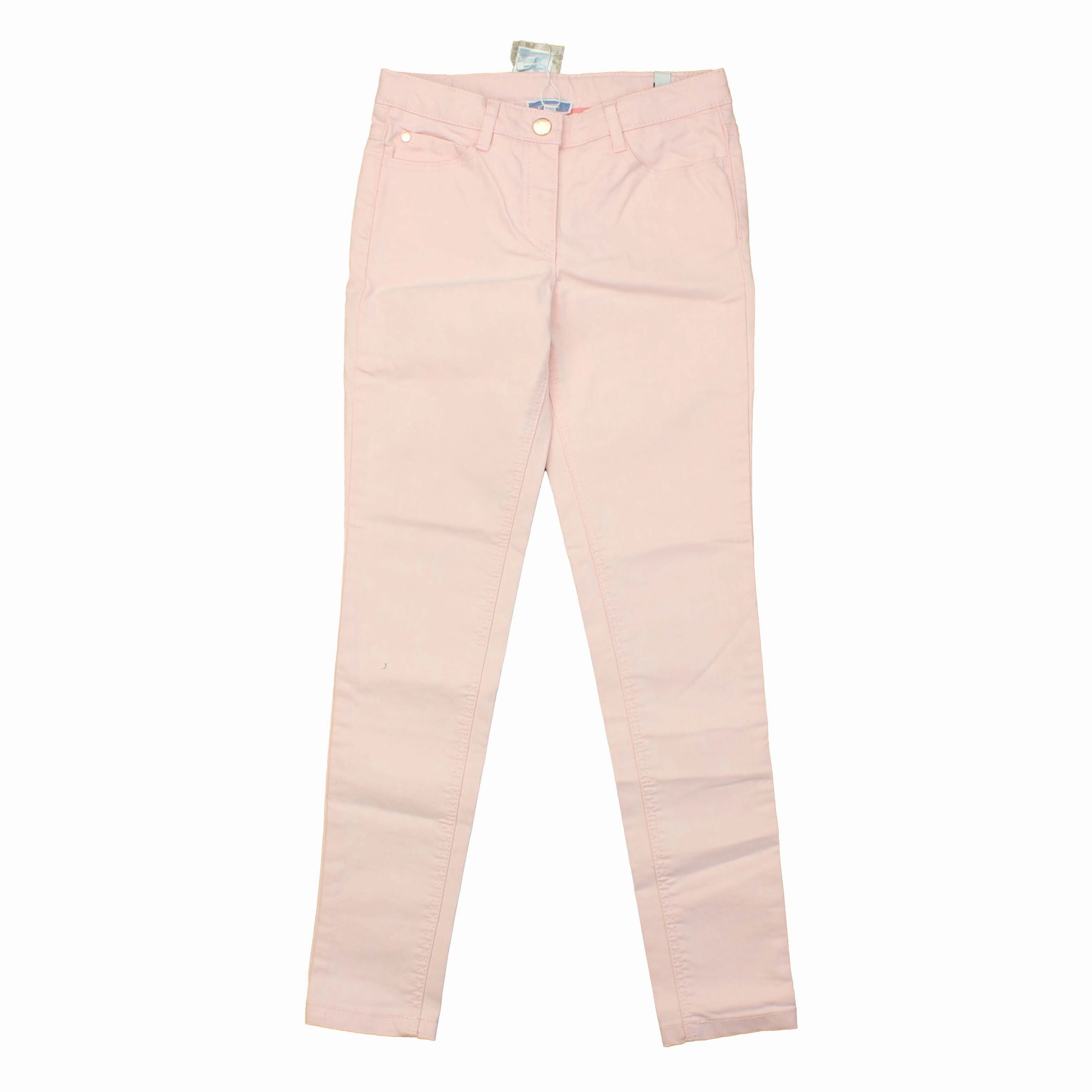 Jacadi Girls Light Pink Jeans Boys Elastic Waist Trousers