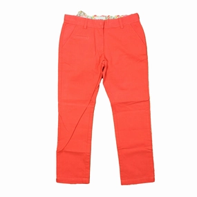Jacadi Girls Red Pants boys jogger pants, school uniform pants boys