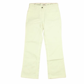 Jacadi Girls White Jeggings boys jogger pants, school uniform pants boys
