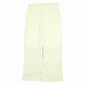 Jacadi Girls White Linen Pants boys jogger pants, school uniform pants boys