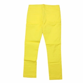 Jacadi Girls Yellow Pants boys jogger pants, school uniform pants boys