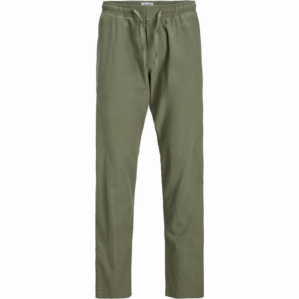 Jack & Jones Linen blend relaxed fit trousers Men's Sports Casual Shoes