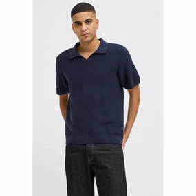 Jack & Jones Premium split neck knitted polo Basketball Shoes, Running Shoes