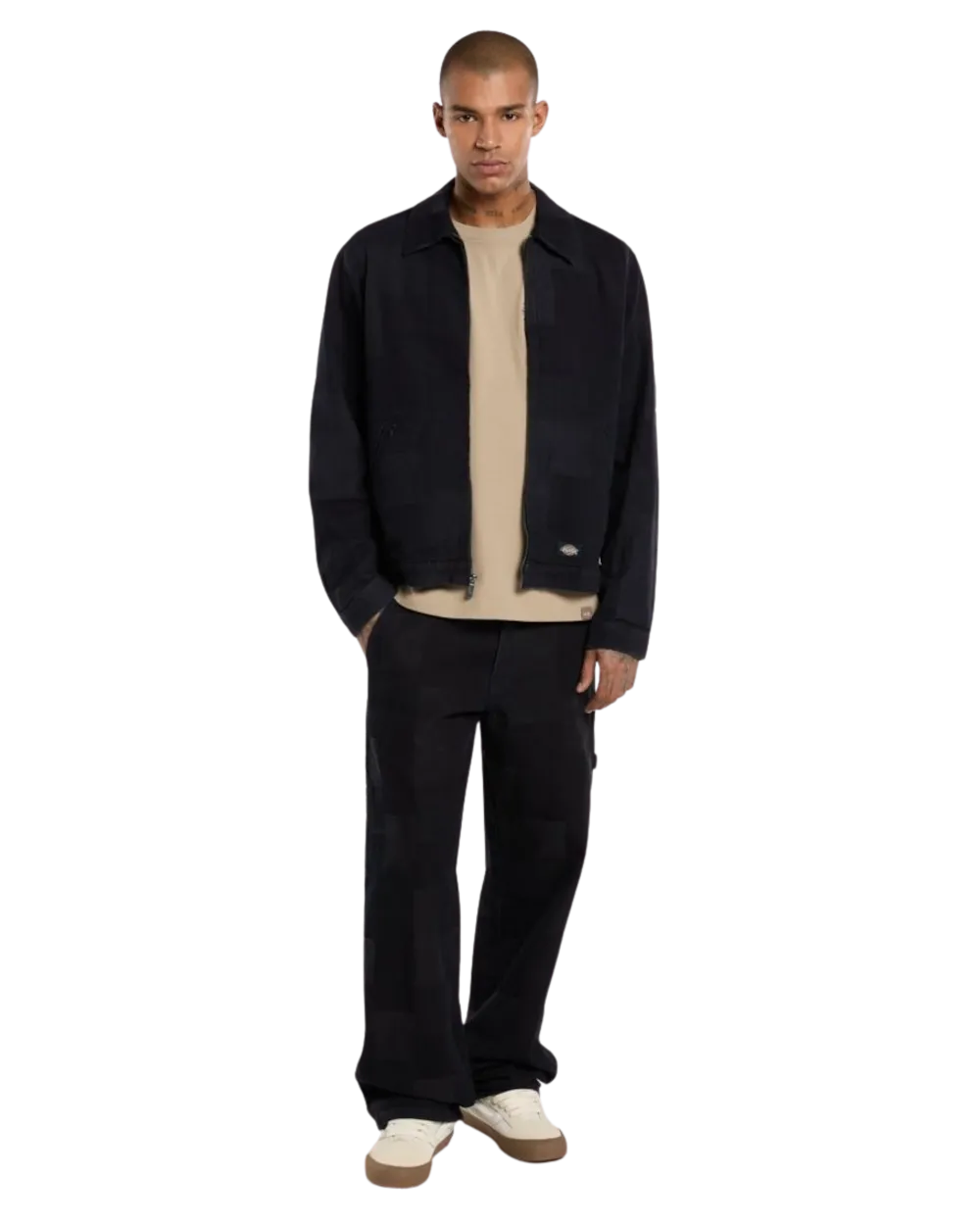 Jacquard Eisenhower Jacket in Rinsed