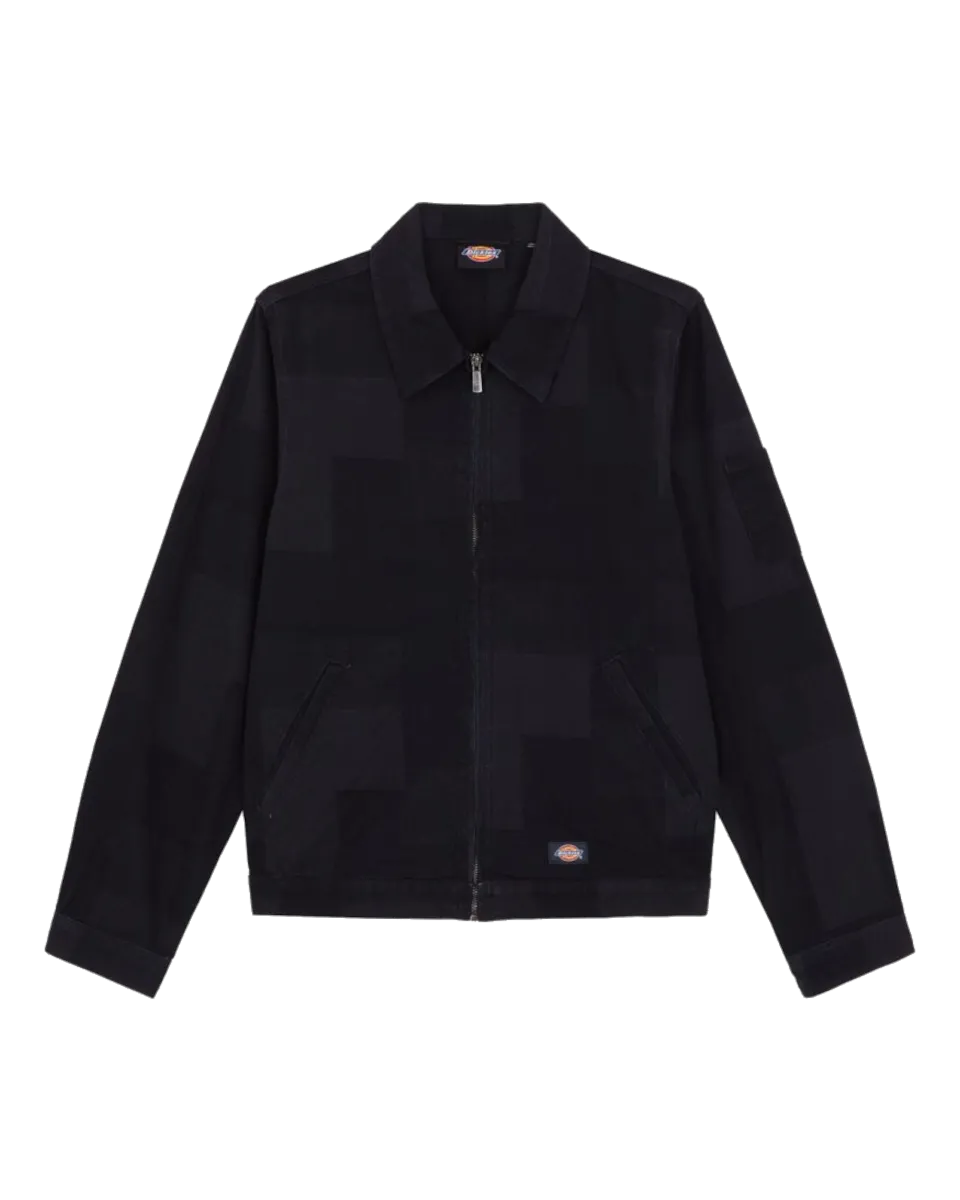 Jacquard Eisenhower Jacket in Rinsed