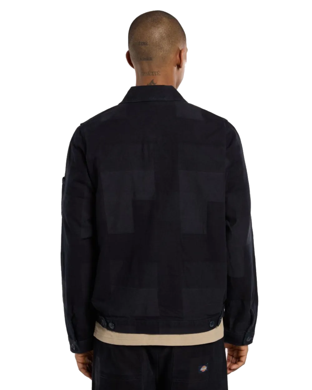 Jacquard Eisenhower Jacket in Rinsed