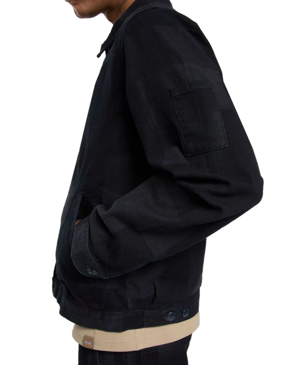 Jacquard Eisenhower Jacket in Rinsed