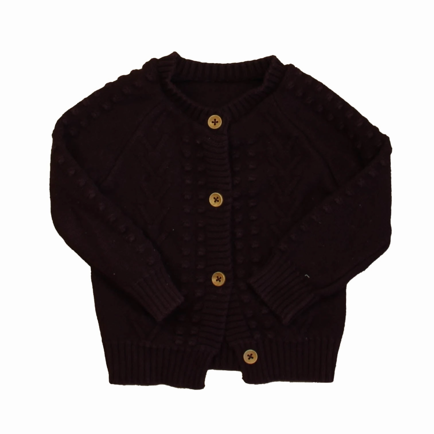 Jamie Kay Girls Plum Cardigan girls knit pullovers, cardigan sweaters girls