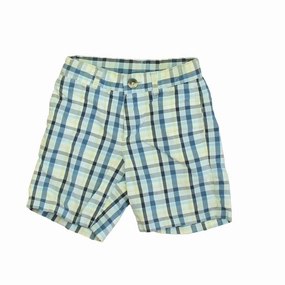 Janie and Jack Boys Blue Plaid Shorts boys athletic shorts, cargo shorts boys