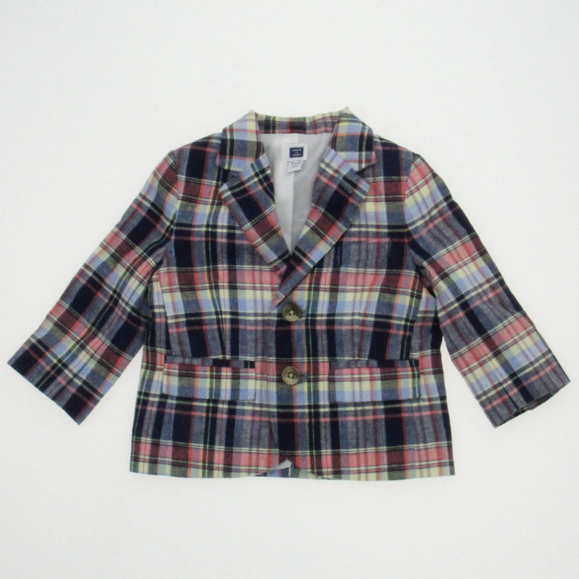 Janie and Jack Boys Blue Plaid Sports Coat winter jackets for boys, lightweight puffer boys