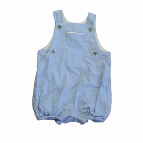Janie and Jack Boys Blue Romper 2-piece outfit boys, toddler matching sets