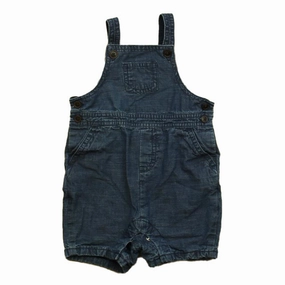 Janie and Jack Boys Navy Overall Shorts 2-piece outfit boys, toddler matching sets